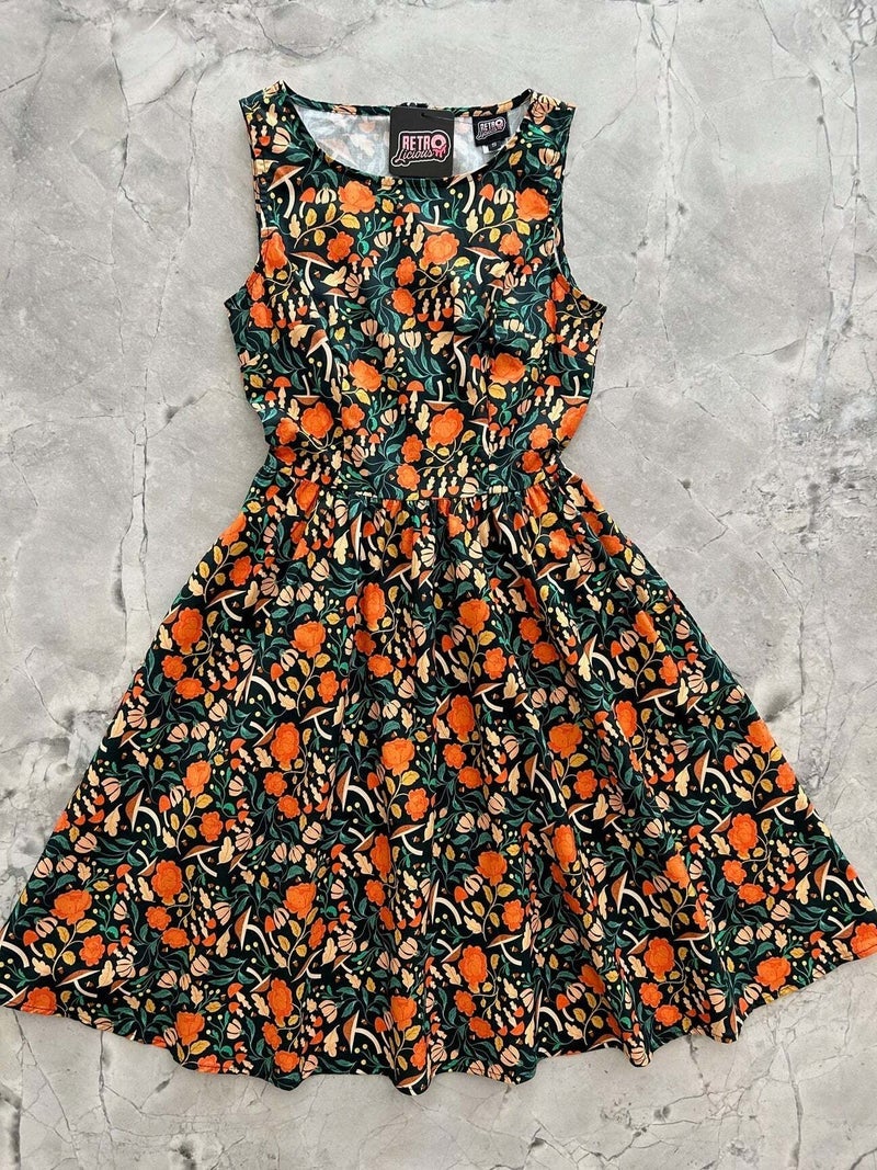LV x YK Psychedelic Flower Dress - Ready-to-Wear 1AB908